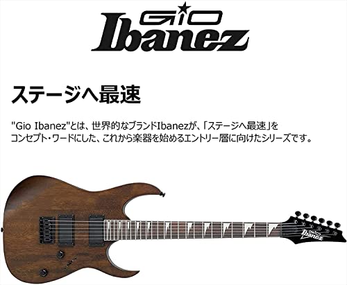 E-Gitarre Ibanez GRG121DX GIO Range, Electric Guitar, Walnut Flat