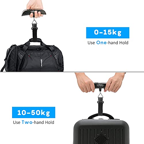 Kofferwaage Luxebell Digitale Gepäckwaage, Travel T-förmig