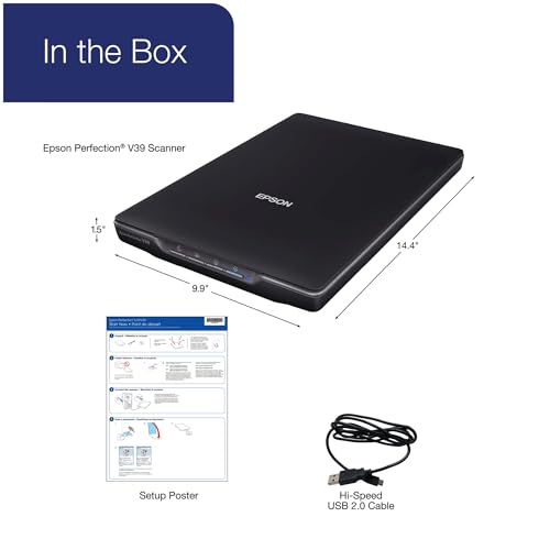 Flachbettscanner Epson Perfection V39 Color Photo and Document