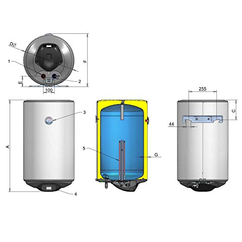 Warmwasserspeicher 80 Liter G2 Energy Systems Elektrospeicher
