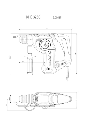 Metabo-Bohrhammer metabo Kombihammer KHE 3250