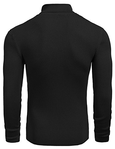 Rollkragenpullover Herren COOFANDY Herren Rollragen Pullover