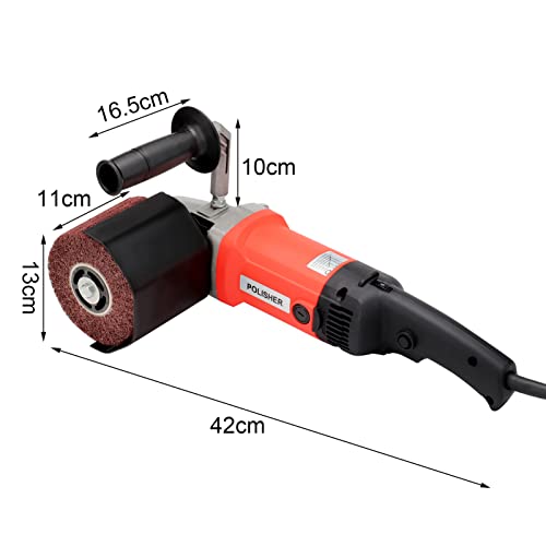 Schleifroller BALLSHOP Satiniermaschine Poliermaschinen 1200 W