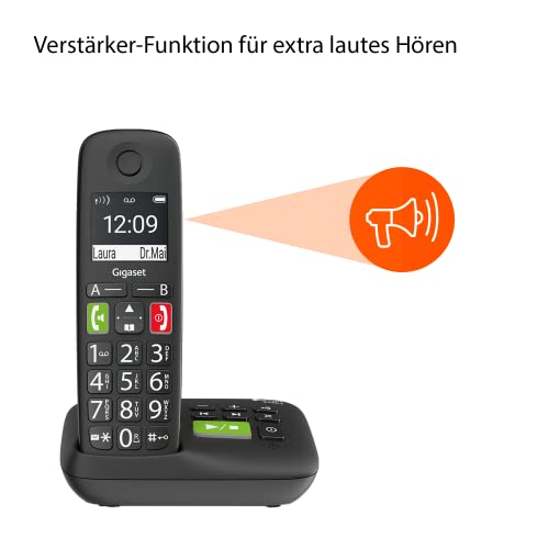 Gigaset-Telefonanlage Gigaset E290A DUO – 2 Schnurlose Senioren