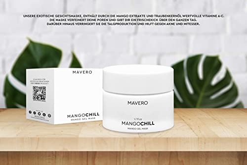 Feuchtigkeitsmaske MAVERO Cosmetics MAVERO MANGOCHILL – Vitamin C