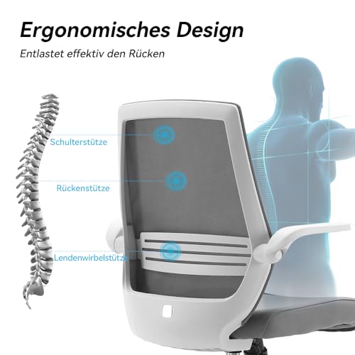 Drehstuhl SIHOO Bürostuhl Ergonomisch Schreibtischstuhl