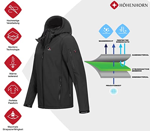 Outdoor-Jacken Herren Höhenhorn Altus Herren Softshell Jacke