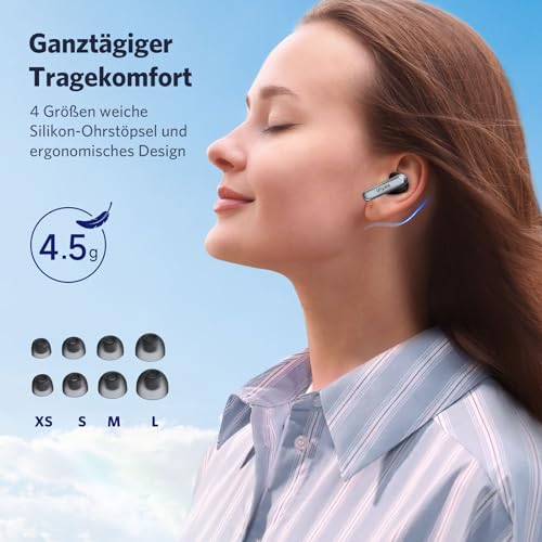 Bluetooth-Kopfhörer bis 50 Euro EarFun Air 2 Kabellos Bluetooth