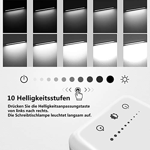 IKEA-Schreibtischlampe SLATOR Schreibtischlampe LED Dimmbare