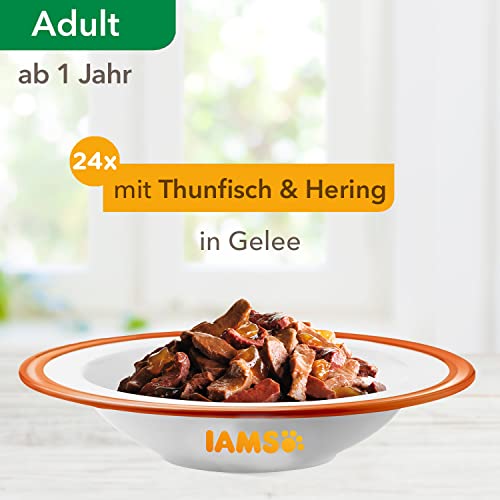 IAMS-Katzenfutter Iams Delights Katzenfutter Nass mit Thunfisch