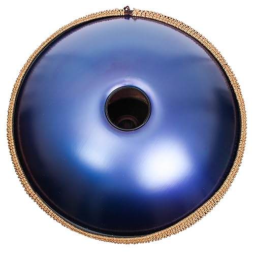 Handpan ANTETOK Blue Harmonic Drum in D-Moll, 10 Noten