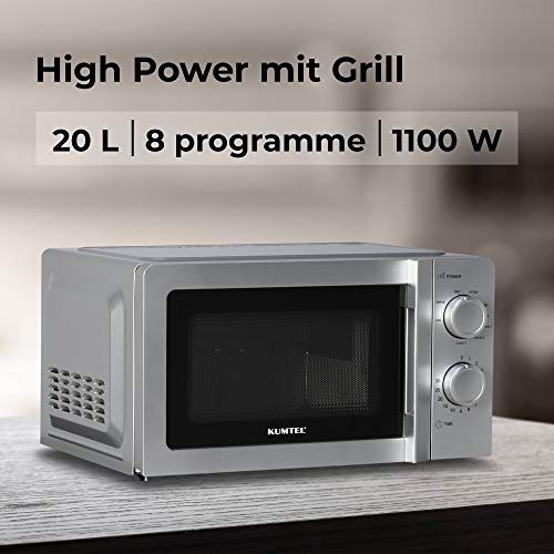 Mikrowelle mit Grill und Heißluft Kumtel 2-in-1