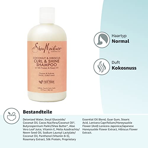 Locken-Shampoo SHEA MOISTURE SheaMoisture Coconut