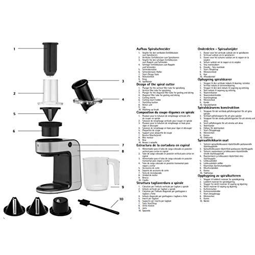 Spiralschneider (elektrisch) WMF Kult Pro Gemüsenudeln