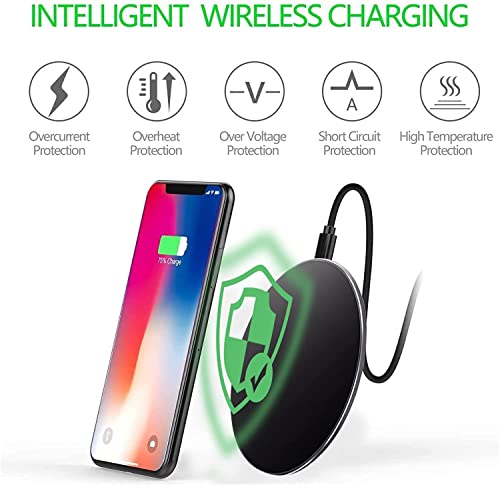 Qi-Ladegerät YOOUS Fast Wireless Charger Ladepad