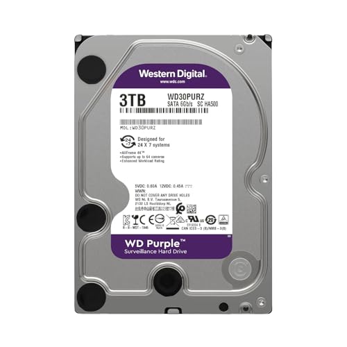 3TB-HDD Western Digital WD Purple interne Festplatte 3 TB