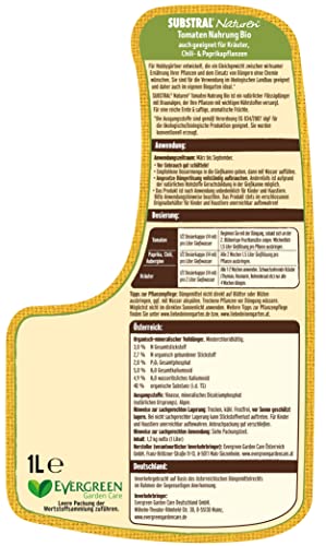 Tomatendünger Substral Naturen Bio Tomaten u. Kräuter Nahrung