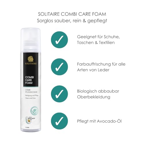 Sneaker-Cleaner SOLITAIRE Combi Pflege Schaum