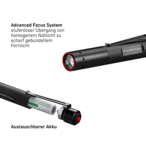 Taschenlampe (aufladbar) Ledlenser P2R Core Mini LED Stiftleuchte