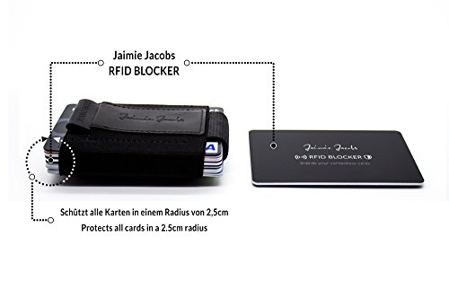 RFID-Blocker Jaimie Jacobs ® Karte RFID-Schutz für Kreditkarten