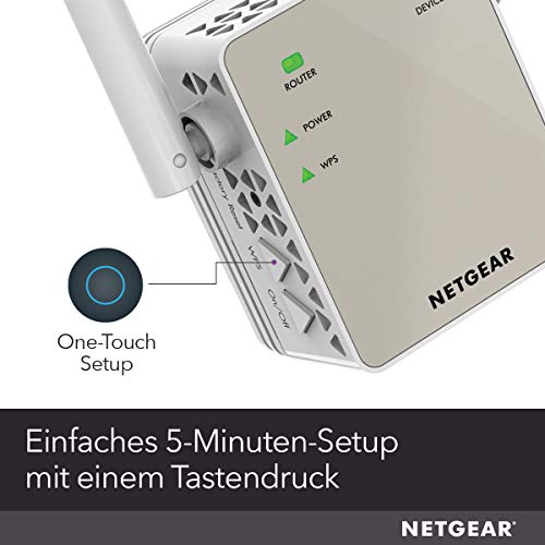 WLAN-Repeater Netgear WLAN Repeater EX6120 WLAN Verstärker