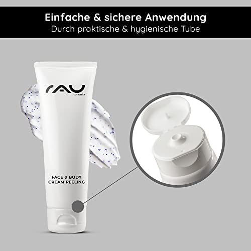 Peeling RAU Cosmetics Face & Body Cream 75 ml, tiefenreinigend