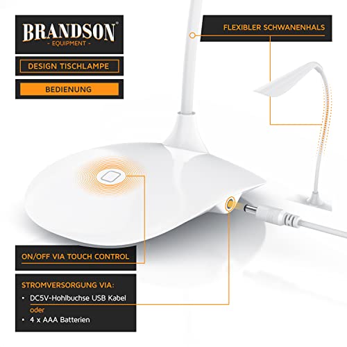 Schreibtischlampe Brandson High Power LED Tischlampe