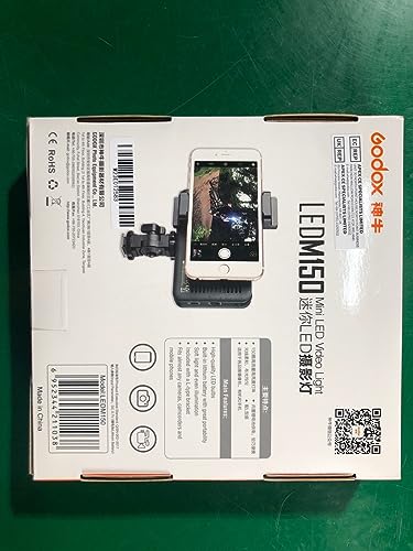 Streaming-Licht GODOX LEDM150 LED-Videoleuchte, 5600K