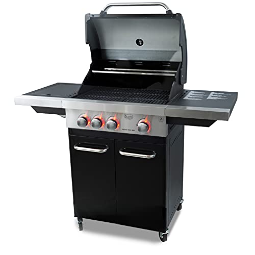 Activa-Gasgrill ACTIVA 3 Brenner Gasgrill “Black Star 400”