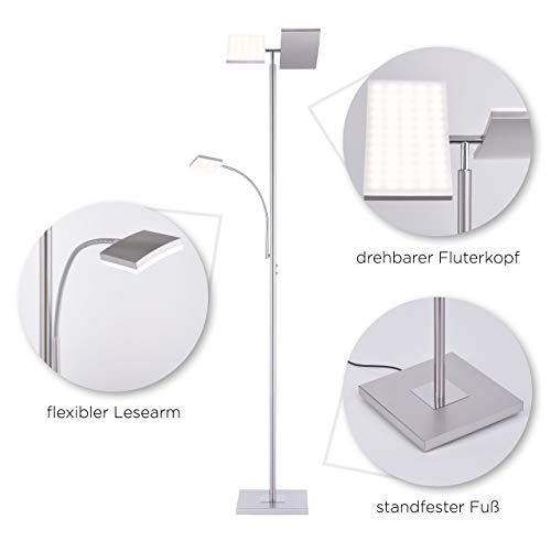 Deckenfluter LeuchtenDirekt LED Stehlampe dimmbar