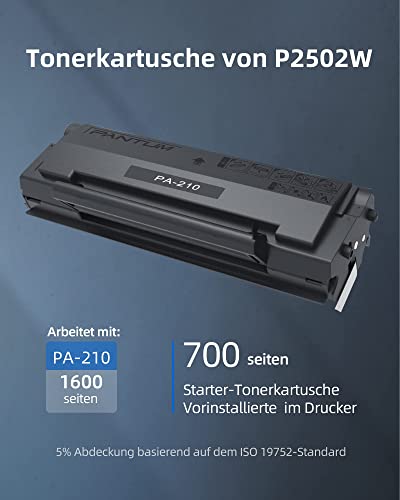 Laserdrucker PANTUM P2502W , Monolaser