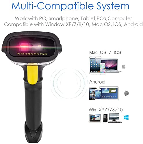 2D-Barcode-Scanner NETUM Bluetooth QR 2D Barcode Scanner