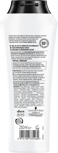 Glättendes Shampoo Gliss Kur Gliss Shampoo Total Repair, 250 ml
