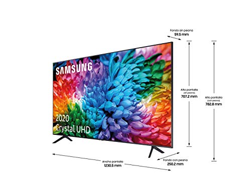 Großer Fernseher Samsung 4K Crystal UHD 2020, Smart TV