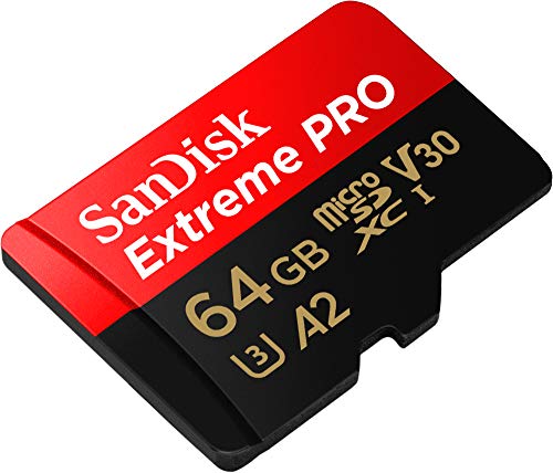 Micro-SD-64GB SanDisk 64 GB Extreme PRO microSDXC-Karte