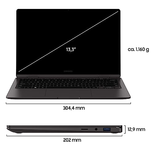 Notebook 13 Zoll Samsung Galaxy Book3 360 Laptop, 13″ Full HD