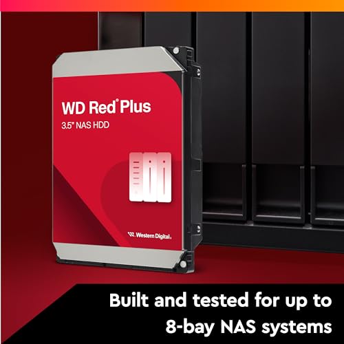 3TB-HDD Western Digital WD Red Plus interne Festplatte NAS