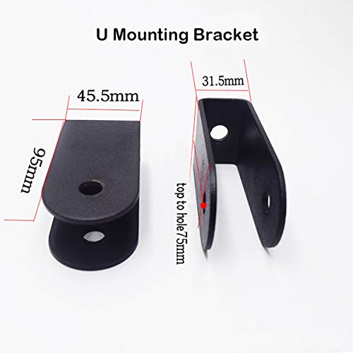 Umlenkrolle LFJ 90mm Seilrolle mit U Haltebügel, Block für Seile