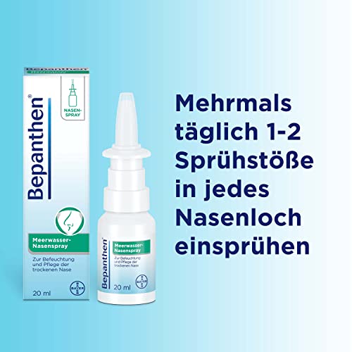 Meerwasser-Nasenspray Bepanthen Meerwasser Nasenspray