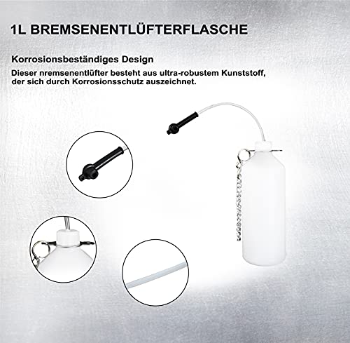 Bremsentlüftungsgerät SMOTIVEPRO Bremsenentlüftungsgerät, 3L