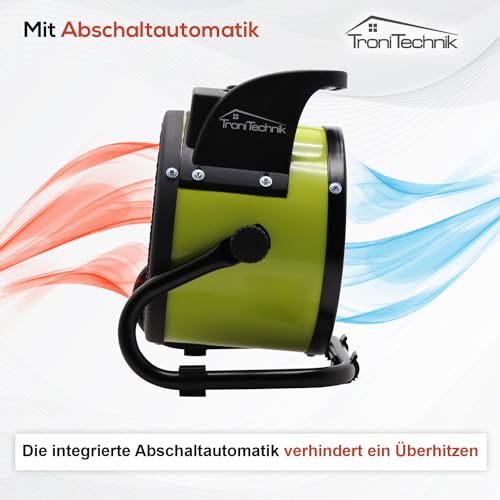 Mini-Heizlüfter Tronitechnik ® 2000 Watt Elektroheizer Heizlüfter