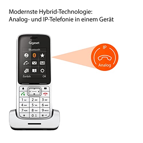 IP-Telefon Gigaset SL450A GO, Schnurloses Analog & VoIP DECT