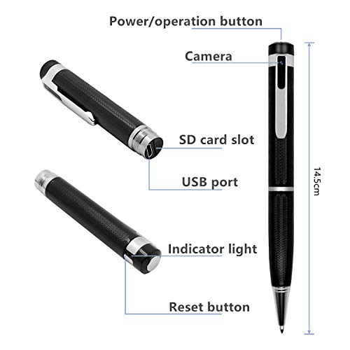 Kugelschreiber-Kamera Amyway Mini Stifte Kamera 32GB HD