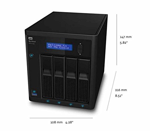 NAS-Server Western Digital WD 40 TB My Cloud Pro PR4100