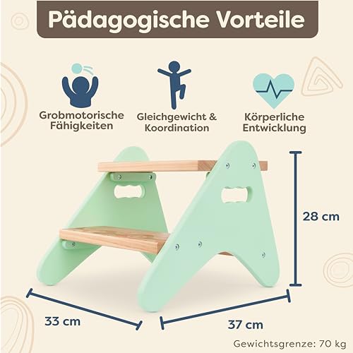 Tritthocker Kind B. toys B. spaces Stabiler er aus Holz – Hocker