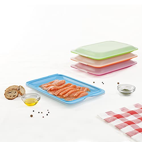 Aufschnittbox TATAY Set mit 4 Fresh, BPA frei, Mehrweg, Stackables