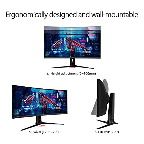 Asus-Gaming-Monitor ASUS ROG Strix XG349C – 34 Zoll UWQHD Curved