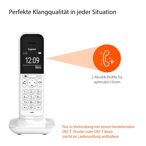 Gigaset-DECT-Telefon Gigaset CL390HX – Design DECT-Mobilteil