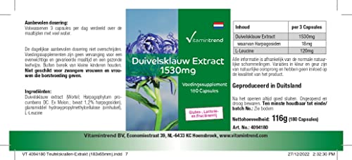 Teufelskralle Vitamintrend Extrakt Kapseln 1530mg