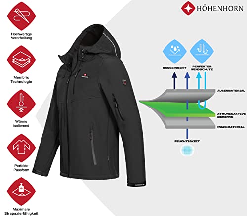 Softshelljacke Herren Höhenhorn Breithorn Herren Softshell Jacke